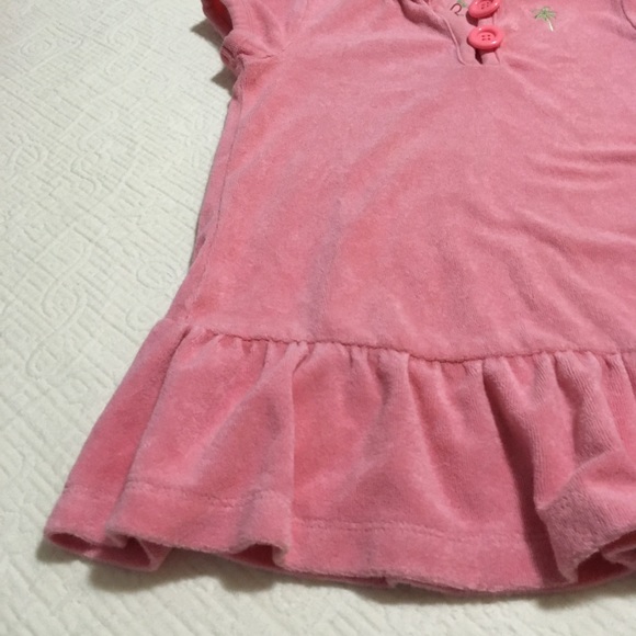 3T (5/$20) Pink Terry-Cotton Beach Cover-Up - Picture 5 of 7